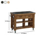 Industrial Stationary Kitchen Cart Wood Rectangular Kitchen Island Cart Clearhalo 'furn' 'furn_kitchen_islands_carts' 'Furniture' 'Kitchen & Dining Furniture' 'Kitchen Islands & Carts' 'kitchen_islands_carts' 1200x1200_bdd01d74-0a7e-480a-ac77-956d952a6f63