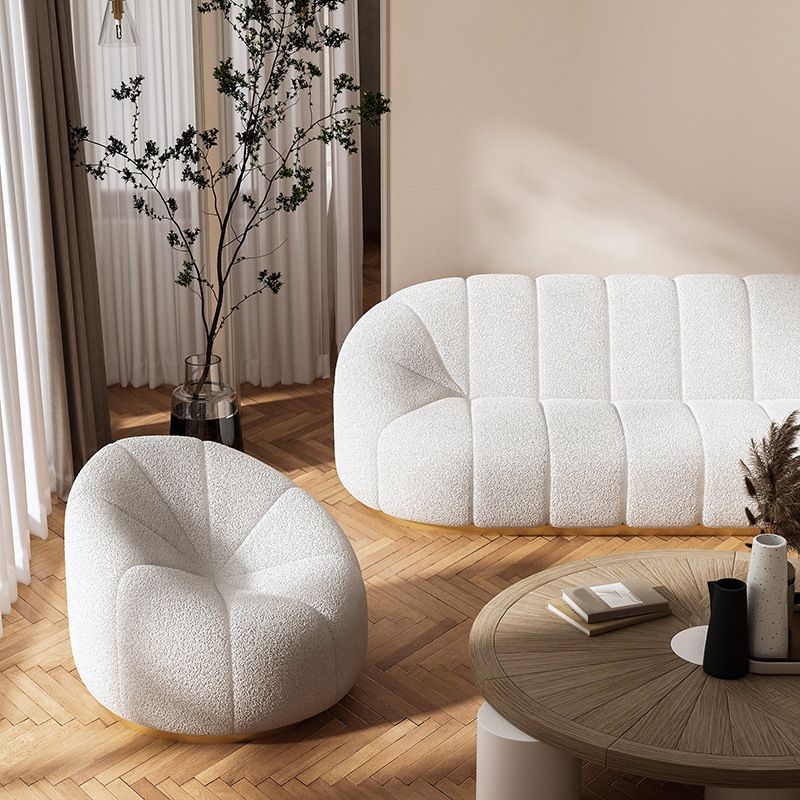 Contemporary Fabric Standard Sofa, Sloped Arm Tight Back Seating Clearhalo 'furn' 'furn_sofas' 'Furniture' 'Living Room Furniture' 'Sofa' 'sofas' 1200x1200_bdd0bfd0-cbaf-4b78-b28e-acaf6c931e33