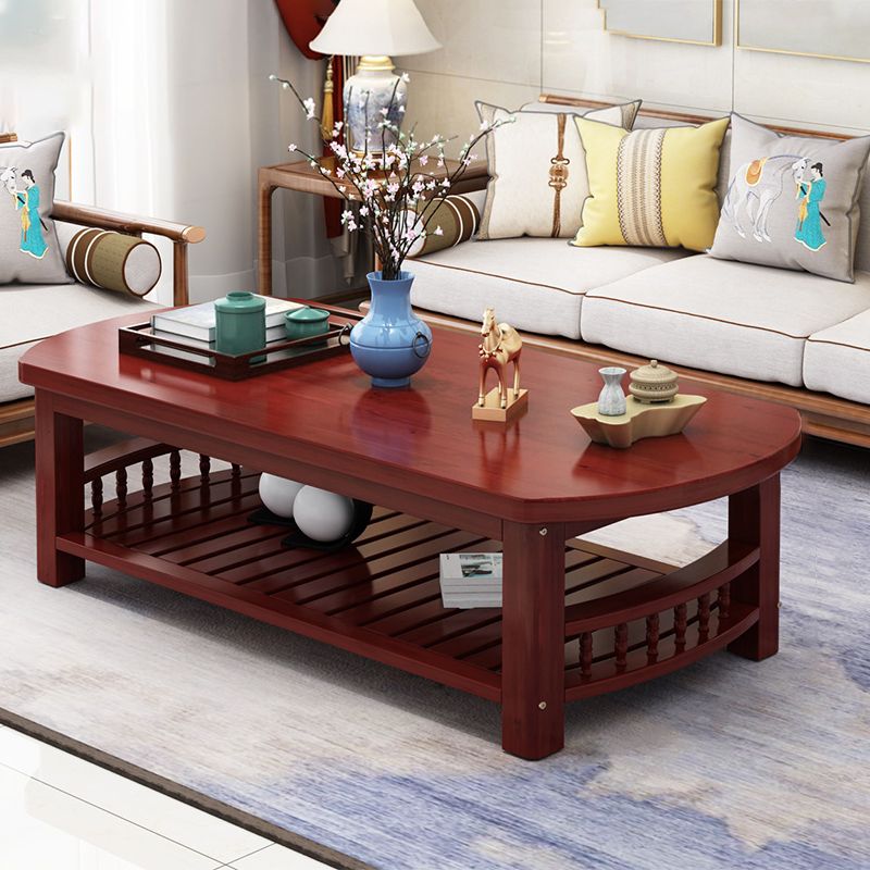 Contemporary Coffee Table Storage Solid Wood Coffee Cocktail Table Clearhalo 'Coffee & Accent Tables' 'Coffee Tables' 'coffee_tables' 'furn' 'furn_coffee_tables' 'Furniture' 'Living Room Furniture' 1200x1200_bdd73089-f945-4420-a113-0ce9d0381911