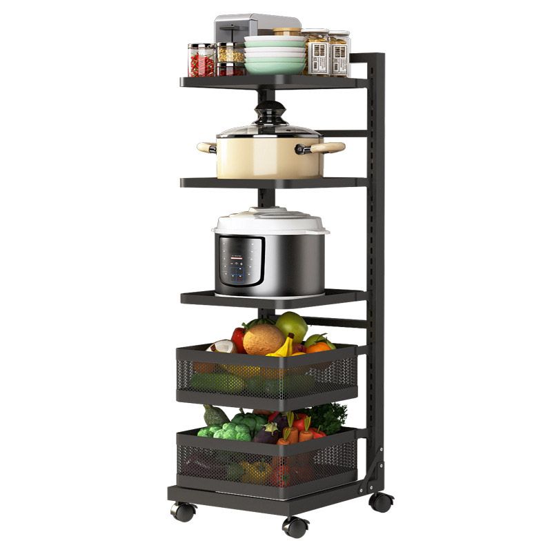 Metal de estantes abiertos Mesa de preparación comedor de comedor