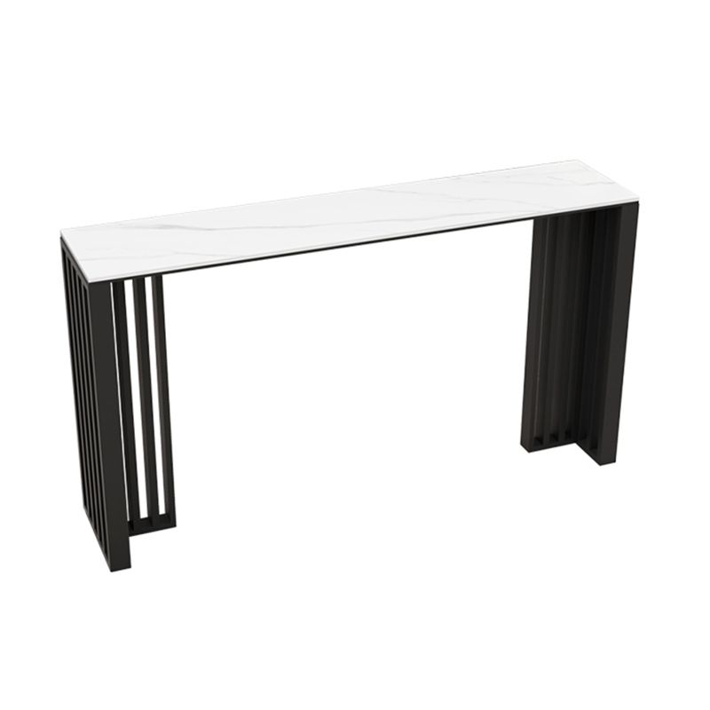 Modern Style Bar Table Rectangle Stone Bar Table for Living Room Clearhalo 'Bar Furniture' 'Bar Tables' 'bar_tables' 'furn' 'furn_bar_tables' 'Furniture' 'Kitchen & Dining Furniture' 1200x1200_bddba06e-c2c6-4968-8818-cb59f8cd0b8d