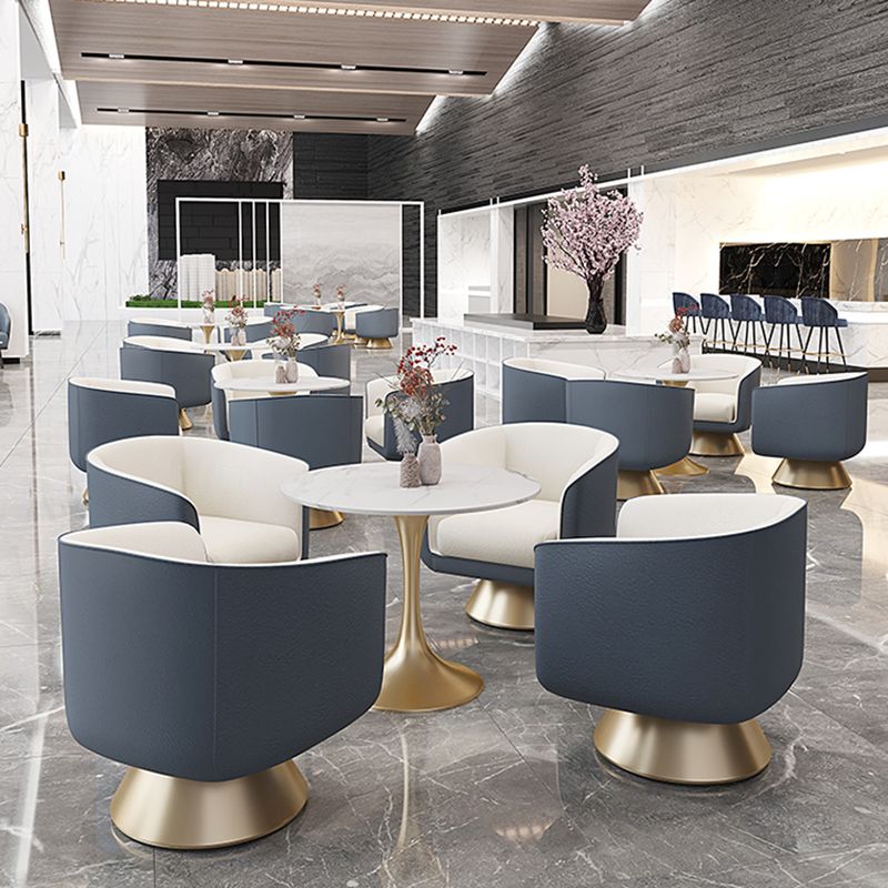 25.59 "brede vatstoel faux lederen armen inbegrepen stoel voor woonkamer