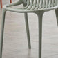Nordic Style Armless Side Chairs Slat Back Chairs with Plastic Legs for Home Use Clearhalo 'Dining Chairs' 'Dining Tables & Seating' 'dining_chair' 'furn' 'furn_dining_chair' 'Furniture' 'Kitchen & Dining Furniture' 1200x1200_bdde0029-7d0d-4f47-9222-b7264ee90cbc