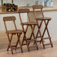 Tabourets contemporains en bois de taille de comptoir pliant le tabouret de bar de taille