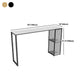 1/2/3 Pieces Bar Table Set Modern Rectangle Sintered Stone Bar Table with Low Back Stools Clearhalo 'Bar Furniture' 'furn' 'furn_home_bar_bar_sets' 'Furniture' 'Home Bars & Bar Sets' 'home_bar_bar_sets' 'Kitchen & Dining Furniture' 1200x1200_bde22e61-cc5f-4e0c-98c1-30c420345651