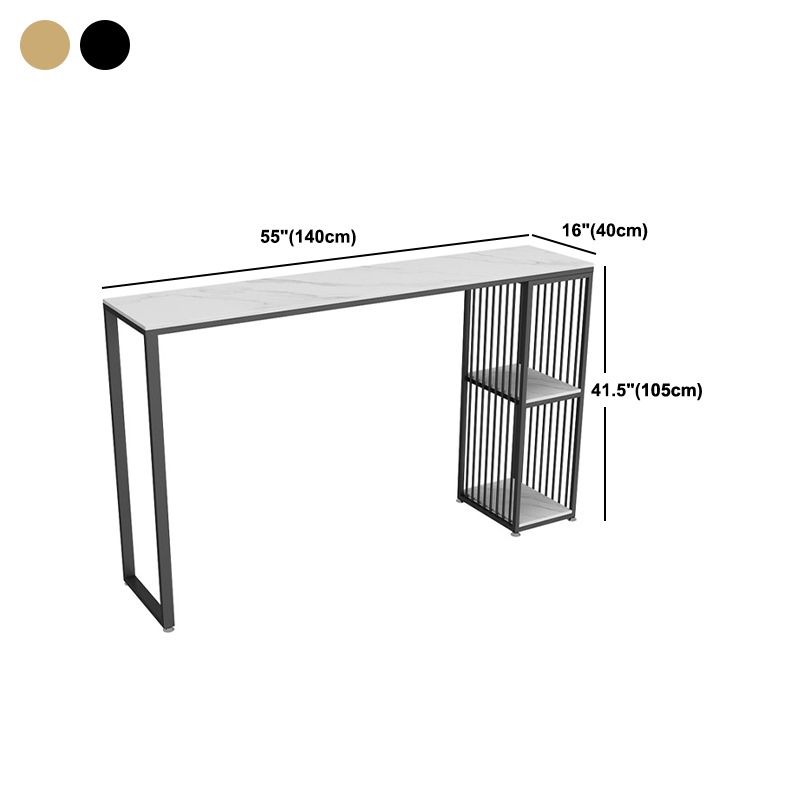 1/2/3 Pieces Bar Table Set Modern Rectangle Sintered Stone Bar Table with Low Back Stools Clearhalo 'Bar Furniture' 'furn' 'furn_home_bar_bar_sets' 'Furniture' 'Home Bars & Bar Sets' 'home_bar_bar_sets' 'Kitchen & Dining Furniture' 1200x1200_bde22e61-cc5f-4e0c-98c1-30c420345651