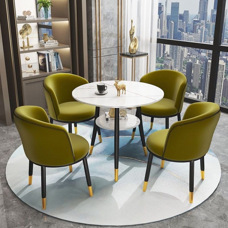 Stone Dining Table Traditional Luxury Round Dining Site Table with Tripod Base Clearhalo ' dining_table' 'Dining Tables & Seating' 'Dining Tables' 'furn' 'furn_dining_table' 'Furniture' 'furniture_dining_table' 'Kitchen & Dining Furniture' 'kitchen&dining_furn' 'kitchen' 'kitchen_dining_table' 1200x1200_bde803af-87f9-417a-8d76-17d0c294fa50