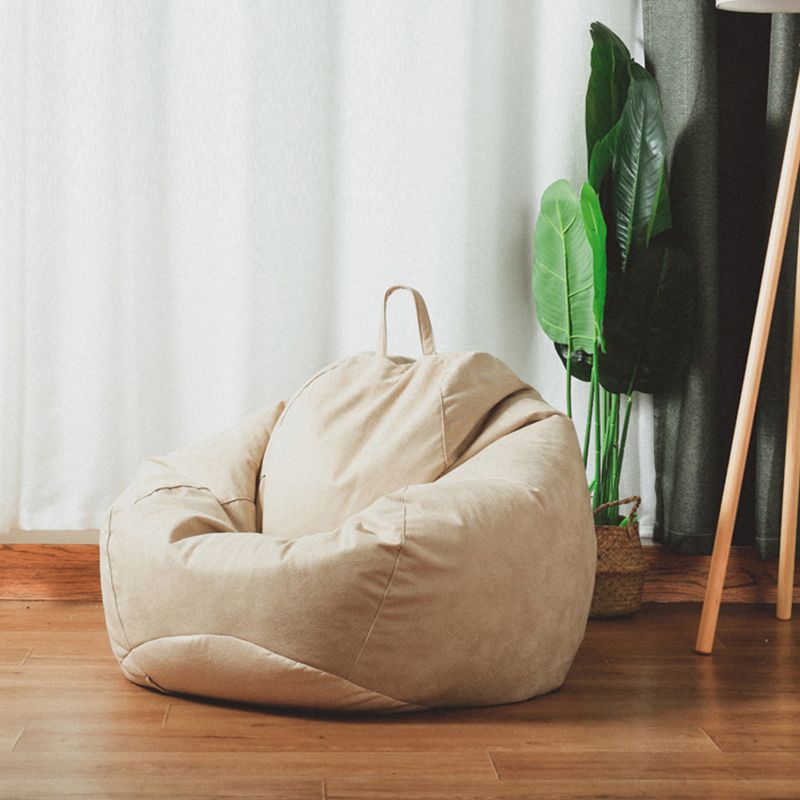 Casual accentstoel faux lederen waterdichte lounge bank stoel in beige/ brwon/ grijs/ rood