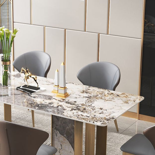 Scandinavian Style 1/3/4/5/6/7/8/9 Pieces Furniture Rectangle Sintered Stone Dining Set Clearhalo 'Dining Room Sets' 'Dining Tables & Seating' 'dining_room_set' 'furn' 'furn_dining_room_set' 'Furniture' 'furniture_dining_room_set' 'Kitchen & Dining Furniture' 'kitchen&dining_furn' 'kitchen' 1200x1200_bdef6857-c362-4eb4-99b5-240d1ec3c608