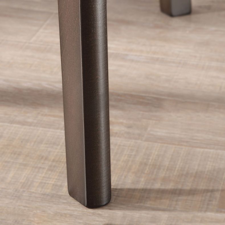 Uitbreidbare moderne beukenhouttafel voor restaurant rechthoekige eettafel met 4 poten