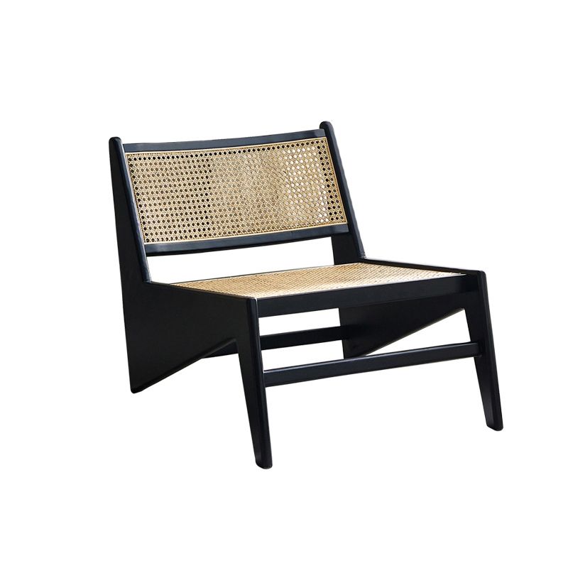 Living Room Wood Solid Wood Frame Basic Four Leg Woven Back Lounge Chair Clearhalo 'Accent Chairs' 'accent_chairs' 'Chairs & Seating' 'furn' 'furn_accent_chairs' 'Furniture' 'Living Room Furniture' 1200x1200_bdffab8d-b7f6-417f-a738-88e4572d023f