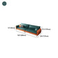 Square Arm Contemporary Faux Leather Sofa Couch in Green and Orange Clearhalo 'furn' 'furn_sofas' 'Furniture' 'furniture_sofas' 'Living Room Furniture' 'Sofa' 'sofas' 1200x1200_be0039e9-d86d-41dd-a57c-93f15ffc2231