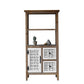 Industrial Rectangle Bar Pulls Accent Cabinet With Doors Cabinet Clearhalo 'Cabinets & Chests' 'cabinets_chests' 'furn' 'furn_cabinets_chests' 'Furniture' 'Living Room Furniture' 1200x1200_be01bb10-9cc6-4d93-b3dd-6c7b9c00ea18