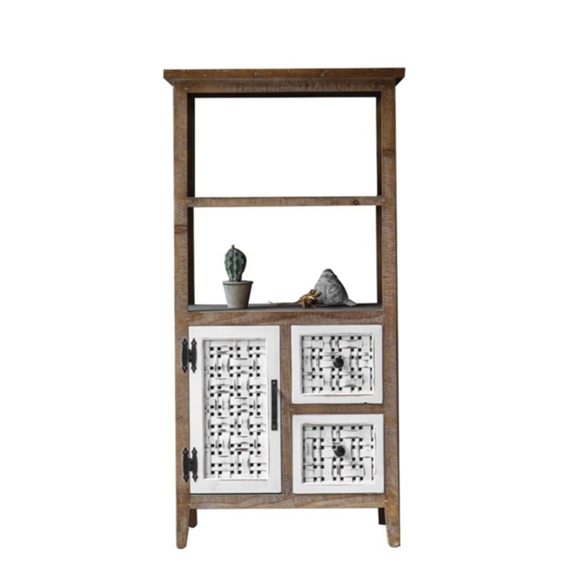 Industrial Rectangle Bar Pulls Accent Cabinet With Doors Cabinet Clearhalo 'Cabinets & Chests' 'cabinets_chests' 'furn' 'furn_cabinets_chests' 'Furniture' 'Living Room Furniture' 1200x1200_be01bb10-9cc6-4d93-b3dd-6c7b9c00ea18
