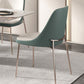 Nordic Style Green Side Chair Gold Base Side Dining Chair for Home Use Clearhalo 'Dining Chairs' 'Dining Tables & Seating' 'dining_chair' 'furn' 'furn_dining_chair' 'Furniture' 'Kitchen & Dining Furniture' 1200x1200_be02ce46-4e0d-4413-b4f2-3708257b1c5a