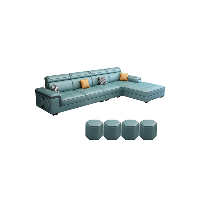 Modern 70"D L-shape Sectional Right Facing Sofa with Reversible Chaise for Living Room Clearhalo 'Furniture' 'furniture_sectionals' 'kitchen' 'kitchen_sectionals' 'Living Room Furniture' 'Sectionals' 1200x1200_be02f8a0-57b1-4881-98f8-22f0286887f4