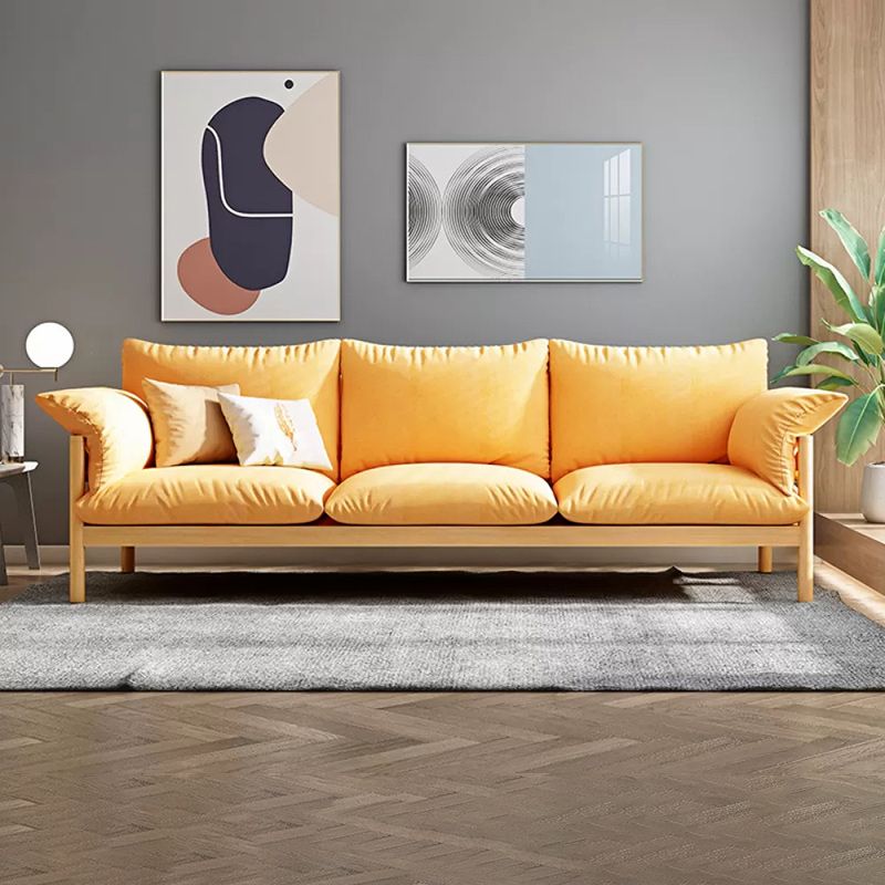 3-Seater 32.67" H Solid Wood Frame Pillow Top Arm Sofa for Living Room Clearhalo 'furn' 'furn_sofas' 'Furniture' 'Living Room Furniture' 'Sofa' 'sofas' 1200x1200_be03e304-4430-4825-a47e-02dd3cb9fcb4