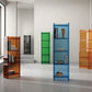 Glam Vertical Closed Back Standard Bookshelf Acrylic Bookshelf for Home Clearhalo 'Bookcases' 'furn' 'furn_bookcases' 'Furniture' 'furniture_bookcases' 'kitchen' 'kitchen_bookcases' 'Living Room Furniture' 'Office Furniture' 1200x1200_be04eca7-550d-4a88-ae63-d6cffd86d1b2