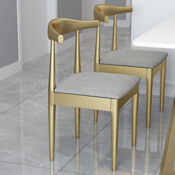 Glam Style 1/5 Pieces Dining Set with Rectangle Stone Top Table for Dining Room Clearhalo 'Dining Room Sets' 'Dining Tables & Seating' 'dining_room_set' 'furn' 'furn_dining_room_set' 'Furniture' 'furniture_dining_room_set' 'Kitchen & Dining Furniture' 'kitchen&dining_furn' 'kitchen' 1200x1200_be081a6f-1bf3-4fc6-a900-4deed6eb62dc