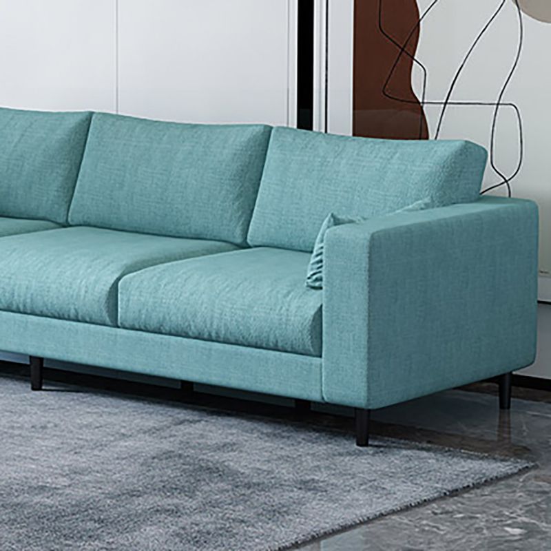 29.53"H Linen Square Arm Modern Sofa with Loose Back for Living Room, Apartment Clearhalo 'furn' 'furn_sofas' 'Furniture' 'furniture_sofas' 'Living Room Furniture' 'Sofa' 'sofas' 1200x1200_be0aff27-1481-4743-be5a-e547dd2852c9