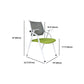 Contemporary Conference Chair with Breathable AirGrid Back Office Chair Clearhalo 'furn' 'furn_office_chair' 'Furniture' 'Office Chairs' 'Office Furniture' 'office_chair' 1200x1200_be0c2816-97e3-44b4-8ccf-33db3b1605fe