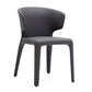Glam Armless Dining Chairs Wingback Side Chair with Stainless Steel Legs Clearhalo 'Dining Chairs' 'Dining Tables & Seating' 'dining_chair' 'furn' 'furn_dining_chair' 'Furniture' 'furniture_dining_chair' 'Kitchen & Dining Furniture' 1200x1200_be0fb8c9-4d37-49a4-bbd8-52f747919bd5
