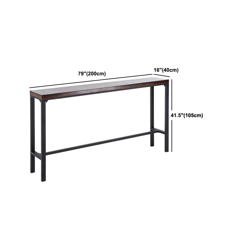 Tavolo da vino glam poggiapieno rettangolo travestle tavolo da cocktail in legno massiccio