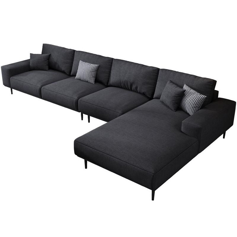 Cuscino contemporaneo indietro sezionale con braccia incassate per 4 persone