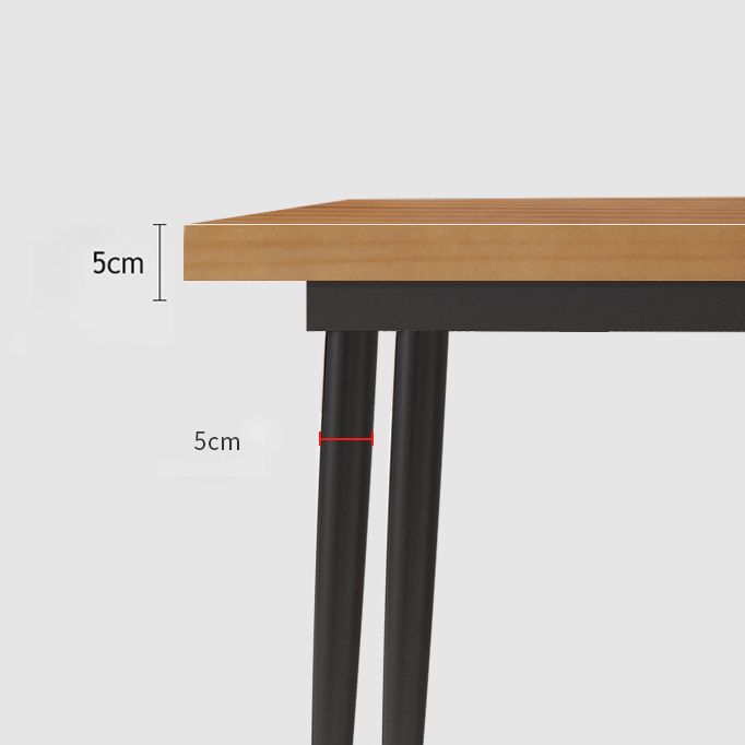 Industrial 1/2/5/7 Pieces Dining Set Solid Wood Dining Table Set Clearhalo 'Dining Room Sets' 'Dining Tables & Seating' 'dining_room_set' 'furn' 'furn_dining_room_set' 'Furniture' 'furniture_dining_room_set' 'Kitchen & Dining Furniture' 'kitchen&dining_furn' 'kitchen' 1200x1200_be119d2f-278c-49f0-8923-3c492ea9ef5f