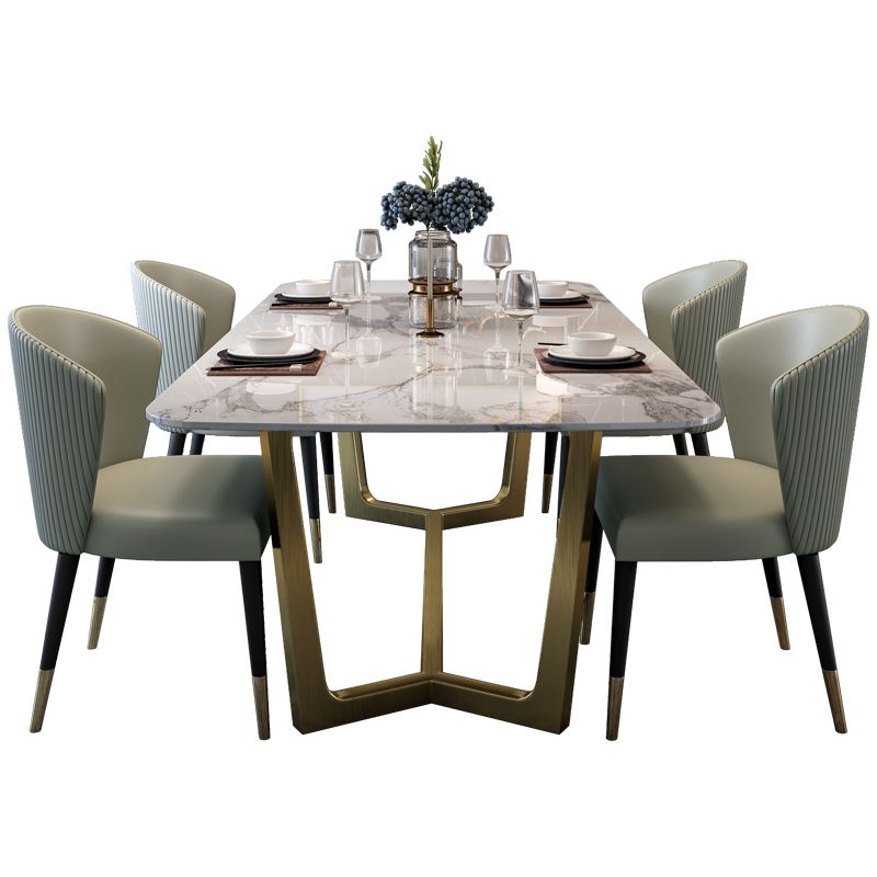 Scandinavian 1/4/5/7 Pcs Dining Chairs Set Sintered Stone Dining Table Set Clearhalo 'Dining Room Sets' 'Dining Tables & Seating' 'dining_room_set' 'furn' 'furn_dining_room_set' 'Furniture' 'furniture_dining_room_set' 'Kitchen & Dining Furniture' 'kitchen&dining_furn' 'kitchen' 1200x1200_be1309c6-50b2-4e08-aa68-d16705f91c51