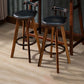 Scandinavian Upholstered Wood Counter Stools Low Back Bar Stools Clearhalo 'Bar Furniture' 'Bar Stools' 'bar_stools' 'furn' 'furn_bar_stools' 'furniture_bar_stools' 'Kitchen & Dining Furniture' 'kitchen&dining_furn' 'kitchen' 'kitchen_furn' Furniture' 1200x1200_be137e5d-433f-475f-9cf7-bc8fc07f2657