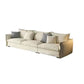 Contemporary Living Room Square Arm Sofa Beige Pillow Back Settee Clearhalo 'furn' 'furn_sofas' 'Furniture' 'furniture_sofas' 'Living Room Furniture' 'Sofa' 'sofas' 1200x1200_be15dce9-ebb1-4364-a5b8-9ba5b10594c2