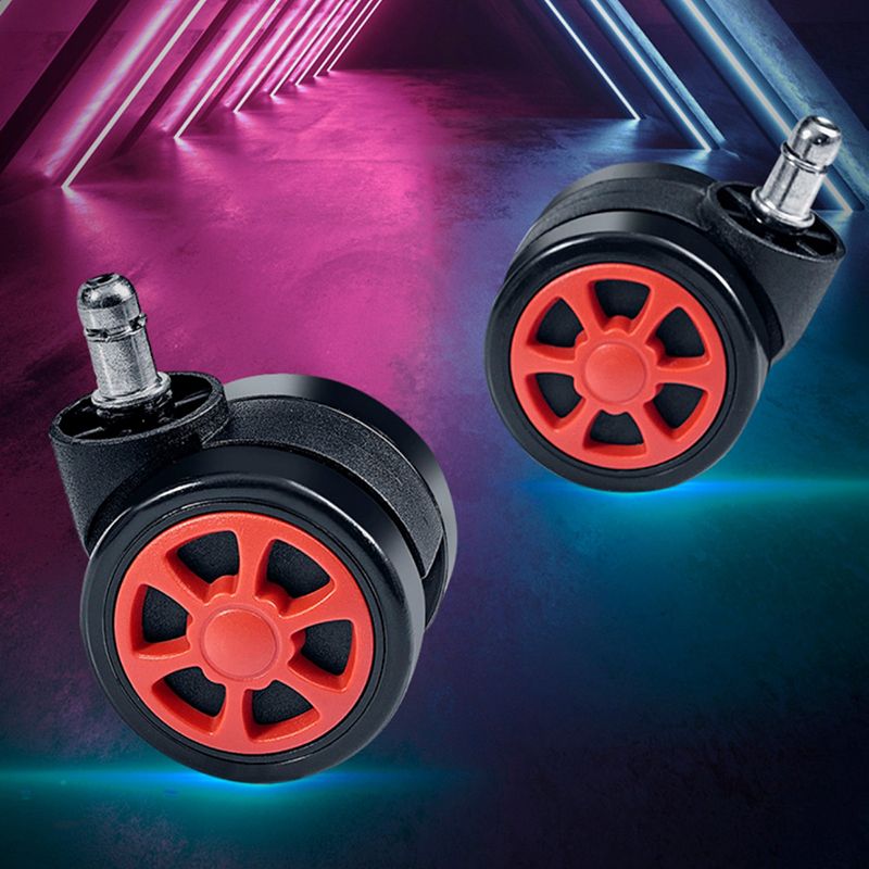 Silla de juego moderna para el hogar de cuero de cuero silla de acuñación con ruedas