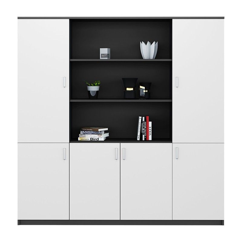 Industrial Cabinet Wood Adjustable Storage Shelves Filing Cabinet Clearhalo 'Filing Cabinets' 'filling_cabinets' 'furn' 'furn_filling_cabinets' 'Furniture' 'Office Furniture' 1200x1200_be183977-d017-4bd8-af14-f37e2f528905
