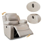 Metal Frame Standard Recliner Faux Leather Recliner Chair with Lumbar Clearhalo 'Chairs & Seating' 'furn' 'furn_recliners' 'Furniture' 'Living Room Furniture' 'Recliners' 1200x1200_be194a1e-8280-4fe7-ab24-5d7c29f884e5