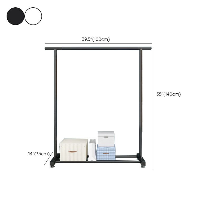 Rastrellino moderno per cappotto per cappotto in metallo con spazio