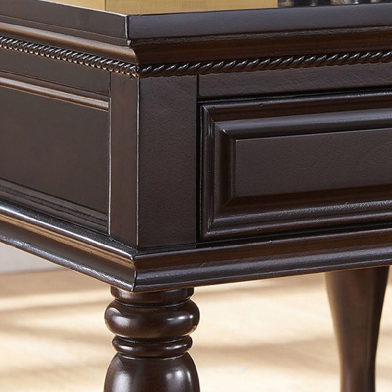 Farmhouse Wooden Square Side Table One Drawer Side Table with Four Wooden Legs Clearhalo 'Coffee & Accent Tables' 'End & Side Tables' 'end_side_table' 'end_side_tables' 'furn' 'furn_end_side_tables' 'Furniture' 'furniture_end_side_table' 'Living Room Furniture' 1200x1200_be1a6493-15d3-48a9-a50b-dcba5adf3a00