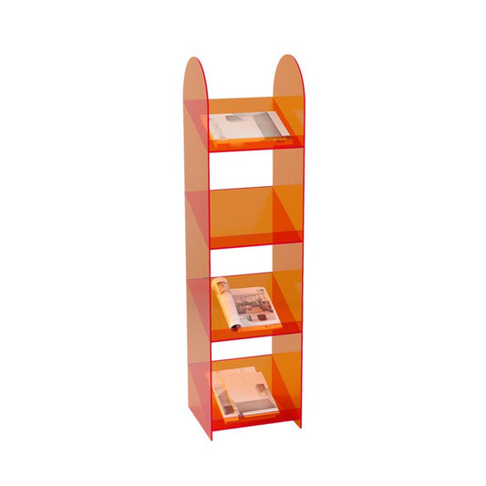 Modern Open Back standaard boekenplank Acryl -boekenkast met planken