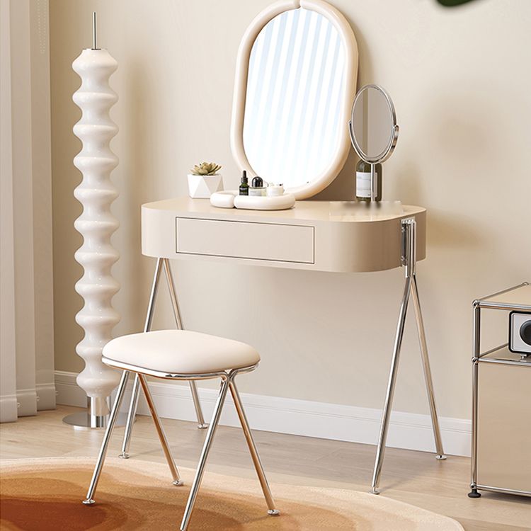 Contemporary Bedroom Makeup Vanity Desk 1 Drawers Vanity Dressing Table