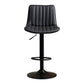 Scandinavian Metal Stool Adjustable Low Back Faux Leather Barstools in Matte Finish Clearhalo 'Bar Furniture' 'Bar Stools' 'bar_stools' 'furn' 'furn_bar_stools' 'Furniture' 'Kitchen & Dining Furniture' 1200x1200_be1d4cbb-017e-40b3-871b-59aeb1ae9828