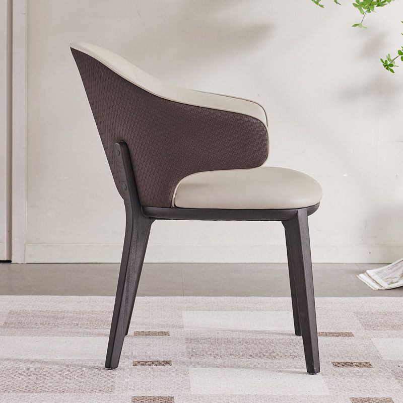 Industriebekleidungspolsterer Esstuhl Armless Esszimmerstuhl