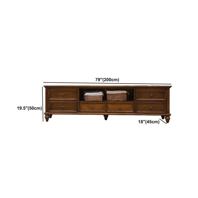 Solid Wood Home TV Stand Traditional TV Cabinet with Splayed Wood Legs Clearhalo 'furn' 'furn_tv_stands_entertainment_centers' 'Furniture' 'Living Room Furniture' 'TV Stands & Entertainment Centers' 'TV Stands & Media Storage Furniture' 'tv_stands_entertainment_centers' 1200x1200_be1f24a7-cff8-458c-afec-48bd3d2ca965