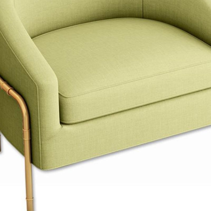 23.62" Wide Linen Barrel Chair Arms Included Barrel Accent Chair with Basic Four Leg Clearhalo 'Accent Chairs' 'accent_chairs' 'Chairs & Seating' 'furn' 'furn_accent_chairs' 'Furniture' 'Living Room Furniture' 1200x1200_be1fba36-331e-4d10-9eca-19fa0c5f1433