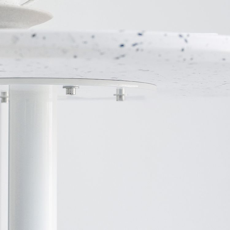 Metal Industrial Square Dining Table Concrete Top Table with Pedestal Base Clearhalo ' dining_table' 'Dining Tables & Seating' 'Dining Tables' 'furn' 'furn_dining_table' 'Furniture' 'furniture_dining_table' 'Kitchen & Dining Furniture' 'kitchen&dining_furn' 'kitchen' 'kitchen_dining_table' 1200x1200_be23d7a2-dda8-433d-bdf1-4dc0bb303b49