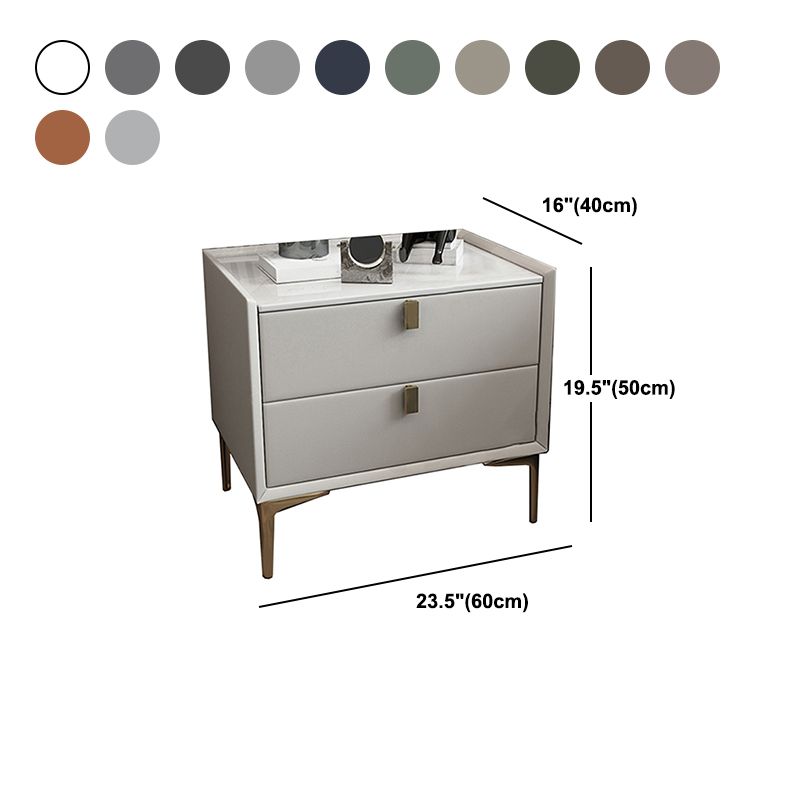 2 cassetto in legno massiccio moderno tavolo da notte moderno comodino