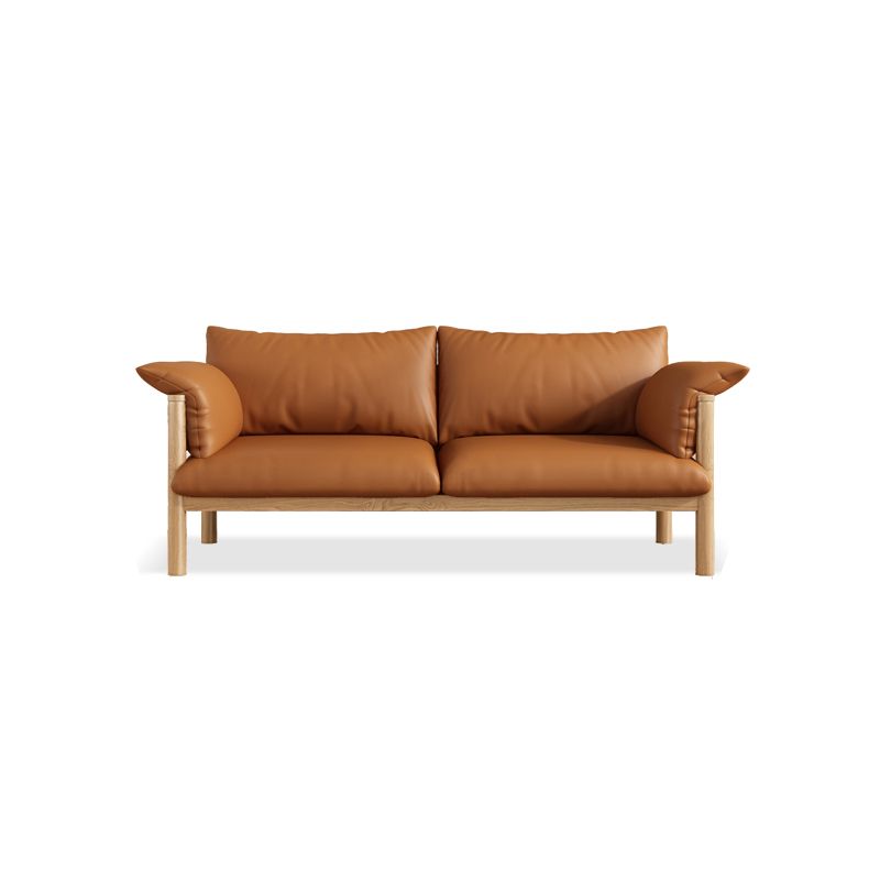 Faux Leather Stain Resistant Contemporary Standard Sofa Couch Clearhalo 'furn' 'furn_sofas' 'Furniture' 'Living Room Furniture' 'Sofa' 'sofas' 1200x1200_be2d0c48-38e4-47b6-a230-7b8a909d3956