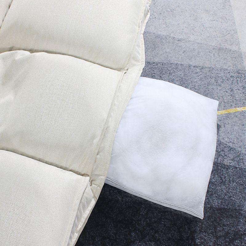 Contemporary Tight Back Convertible Sleeper Sofa Fabric Armless Sofa Clearhalo 'Furniture' 'furniture_sofas' 'kitchen' 'kitchen_sofas' 'Living Room Furniture' 'Sofa' 'sofas' 1200x1200_be2dadef-7396-4f08-8f6e-4a2f3f3643cd