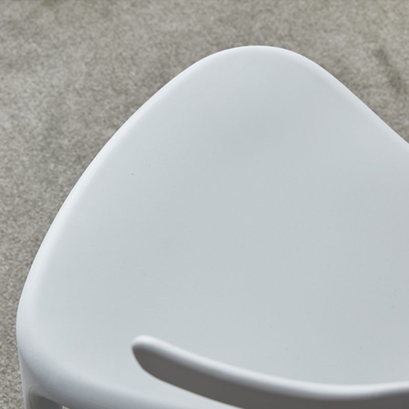 Scandinavian Style Plastic Chair Kitchen Dining Room Open Back Arm Chairs Clearhalo ' kitchen&dining_furn' 'Dining Chairs' 'Dining Tables & Seating' 'dining_chair' 'furn' 'furn_dining_chair' 'Furniture' 'furniture_dining_chair' 'Kitchen & Dining Furniture' 'kitchen' 1200x1200_be2eff97-1625-447c-a207-c6ee079ebe72