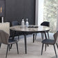 Modern Gray Sintered Stone Dining Table Set 1/4/5/7 Pieces Dining Set for Home Use Clearhalo 'Dining Room Sets' 'Dining Tables & Seating' 'dining_room_set' 'furn' 'furn_dining_room_set' 'Furniture' 'Kitchen & Dining Furniture' 1200x1200_be2f841c-fa7d-4a35-803c-d31a12c4f9bc