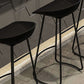 Modern Matte Finish Iron Bar Stool Footrest Milk Tea Shop Stool Clearhalo 'Bar Furniture' 'Bar Stools' 'bar_stools' 'furn' 'furn_bar_stools' 'Furniture' 'furniture_bar_stools' 'Kitchen & Dining Furniture' 1200x1200_be30a9be-e7a7-4b20-a02b-e53aeab4555b